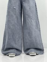شلوار جین زنانه سوپر بگ روشن