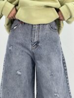 شلوار جین زنانه سوپر بگ روشن