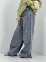 شلوار جین زنانه سوپر بگ روشن