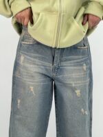 شلوار جین زنانه مام بالون