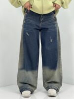 شلوار جین زنانه فول بگ کارپنتری