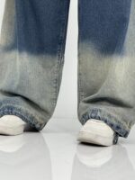 شلوار جین زنانه فول بگ کارپنتری