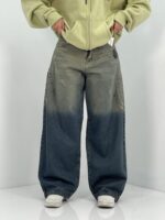 شلوار جین زنانه فول بگ کارپنتری