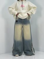 شلوار جین زنانه سوپر بگ سنگشور