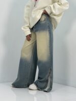 شلوار جین زنانه سوپر بگ سنگشور