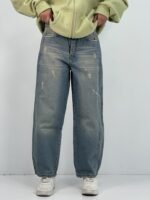 شلوار جین زنانه مام بالون