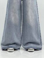 شلوار جین زنانه سوپر بگ آبی روشن