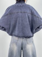 کت جین زنانه زغالی