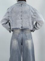 کت جین زنانه یخی