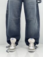 شلوار جین زنانه بالونی مکس کارپنتری آبی