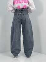 شلوار جین زنانه بالونی کارپنتری آبی