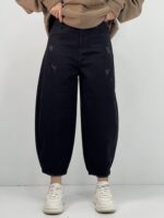 شلوار جین زنانه مام بالون مشکی