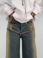 شلوار جین زنانه بگ سنگشور