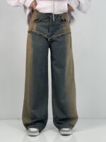 شلوار جین زنانه بگ سنگشور