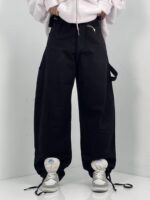 شلوار جین زنانه بالونی مکس مشکی