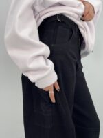 شلوار جین زنانه بالونی مکس مشکی