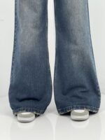 شلوار جین زنانه فلر بگ گازوئیلی