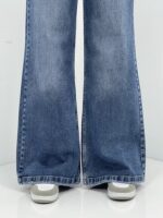 شلوار جین زنانه فلز بگ آبی
